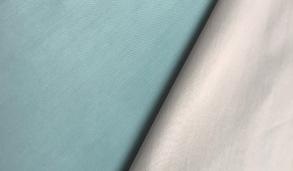 Плащевая ткань двухсторонняя розовая/зеленая ПТ - STS 1016/1