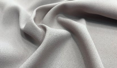 Ткань костюмная креповая бежевая КМ - 428/1