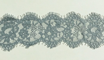 Кружево узкое серое  KR 02