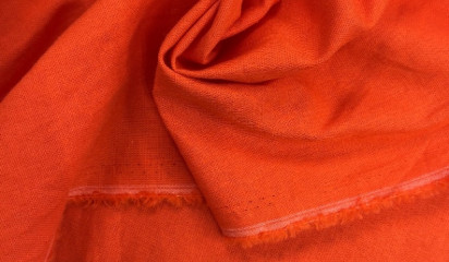 Лен оранжевый 1253