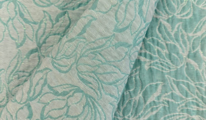 Жаккард голубой ЖК-59236