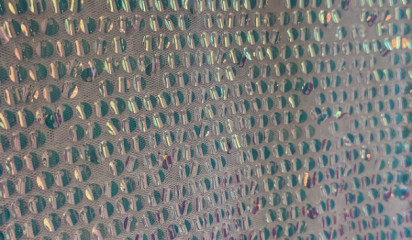 Сетка с голографическими пайетками С-1112