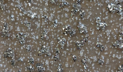 Сетка с напылением золото С-2508