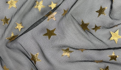 Сетка декоративная звезды С-357/2