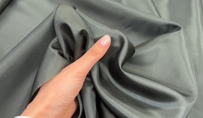 Подкладочная ткань темно-зеленая ПД-F3373