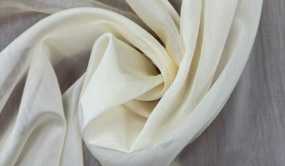 Хлопок батист молочный ХБ-12111