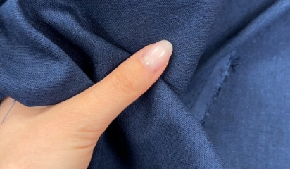 Лён темно-синий Л-065(11253.018)