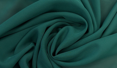 Шифон зеленый Ш-011