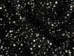 Сетка с пайетками черная С-25996/001
