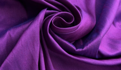 Тафта "ШАНТУН" фиолетовая ТФ-056