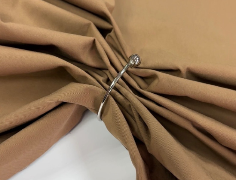 Хлопок костюмный бежевый ХБ-27913