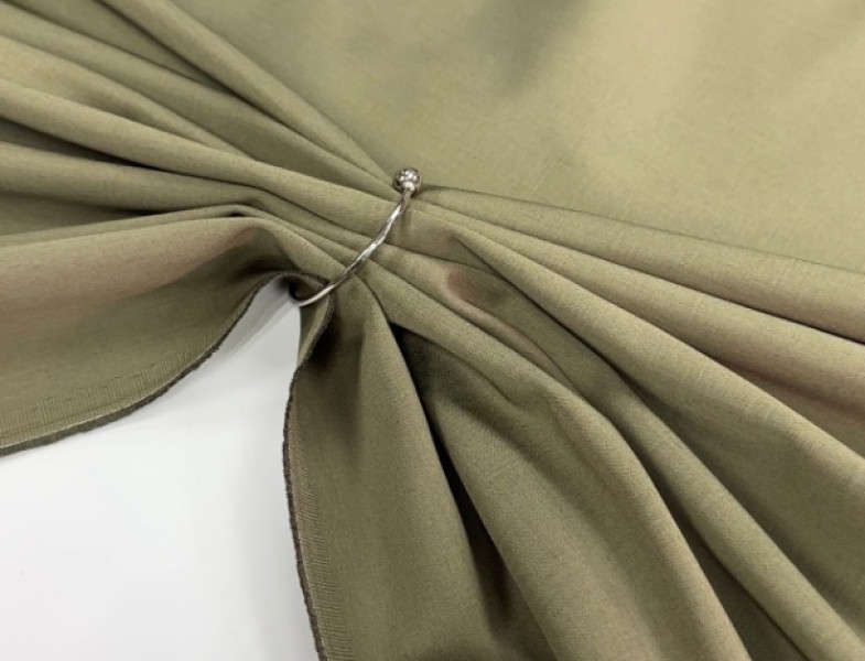 Хлопок костюмный болотный ХБ-144