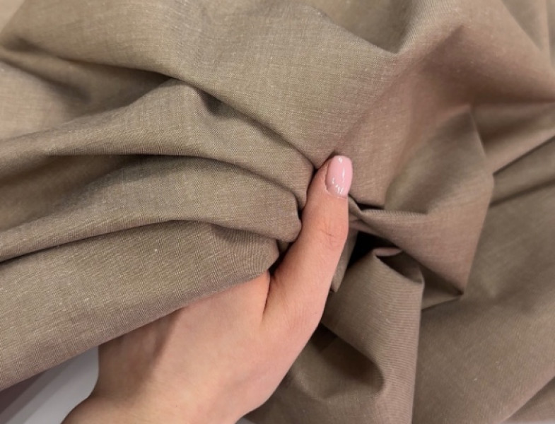 Хлопок бежевый ХБ-28126