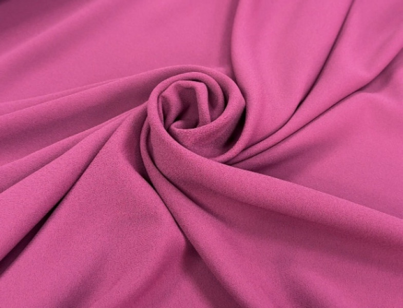 Костюмно-плательная ткань фуксия КМ-50104