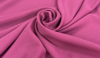 Костюмно-плательная ткань фуксия КМ-50104