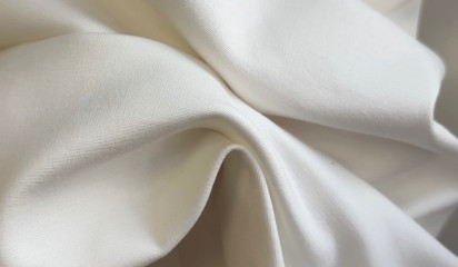 Хлопок костюмный молочный ХБ-27654