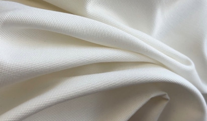 Хлопок костюмный молочный ХБ-27658