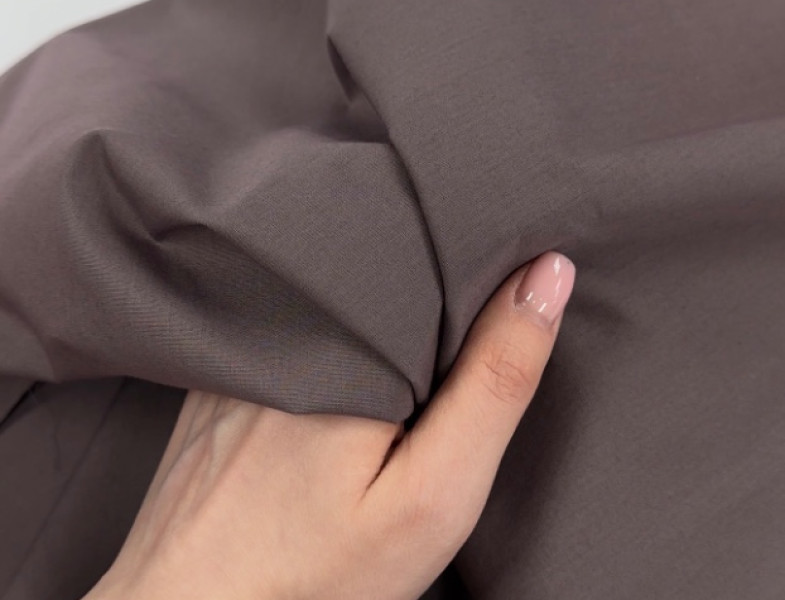 Хлопок костюмный мокко ХБ-27638