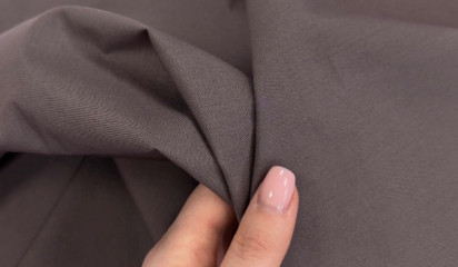 Хлопок костюмный мокко ХБ-27638