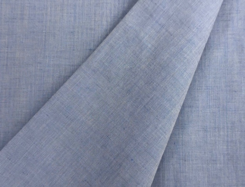 Лен насыщенный голубой ЛЕН-2962