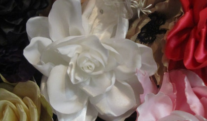 Цветок искусственный белый IF_10