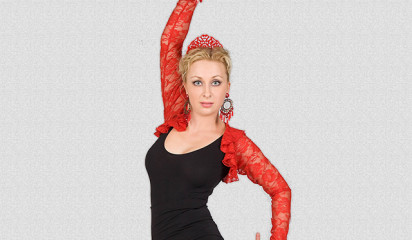 Болеро красное y5