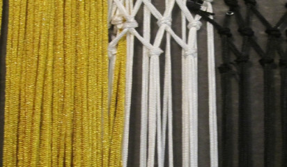 Бахрома петельная золотая B_11