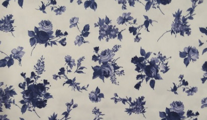 Атлас принтованный "Гжель" А-107/1