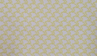 Жаккард белый с желтым ЖК-070
