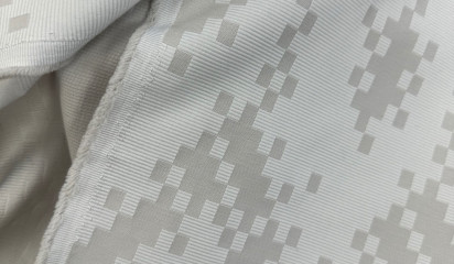 Жаккард серо-бежевый ЖК - ГН.Р.-011