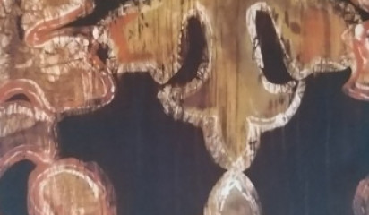 Плательная с крупным принтом ПЛ -52711