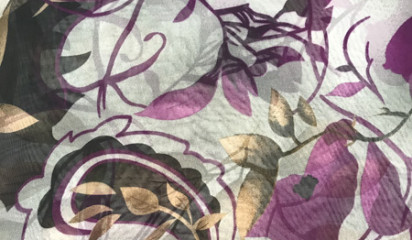 Шифон искусственный принтованный Ш-167