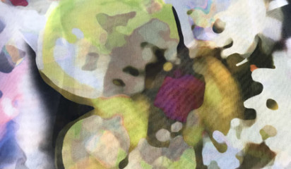 Шифон искусственный принтованный Ш-52500