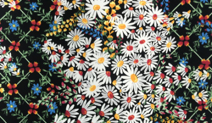 Хлопок с цветочным принтом ХБ -114