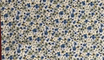 Хлопок с мелким цветочным принтом ХБ - 22667