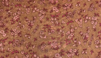 Хлопок с мелким цветочным принтом ХБ-52068