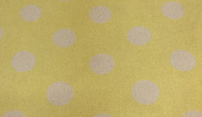 Штапель желтый в горох ХБ-278