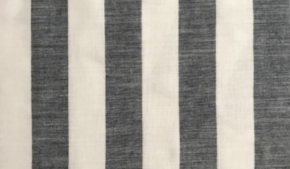 Лен серый в полоску  062