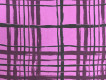 Шелк принтованный натуральный розовый в клетку ШЛ-004