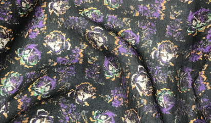 Шифон  натуральный принтованный Ш-33143