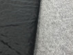 Курточная ткань двухсторонняя черная/серая КТ - 41633