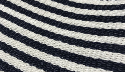 Трикотаж в сине-белую полоску ТР-10695