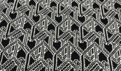 Трикотаж черно-белый ТР-41015