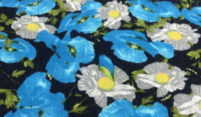 Трикотаж с цветочным принтом ТР-2293