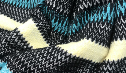 Трикотаж в разноцветную полоску ТР-41229