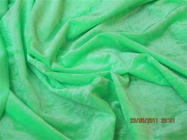 Ткань бархат салатовый B_25 ФламенкоТкани Ткань бархат салатовый B_25